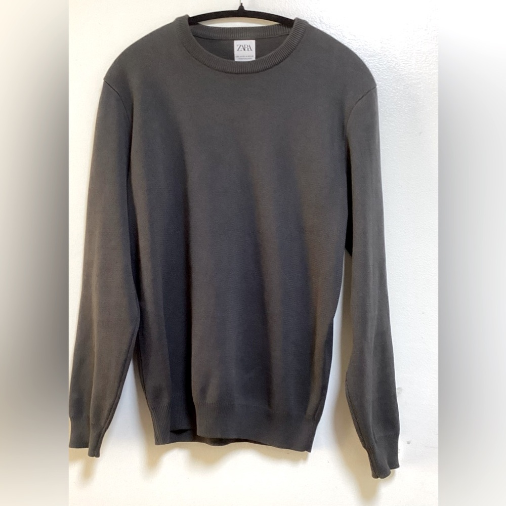 Zara Crew Neck Sweatshirt M